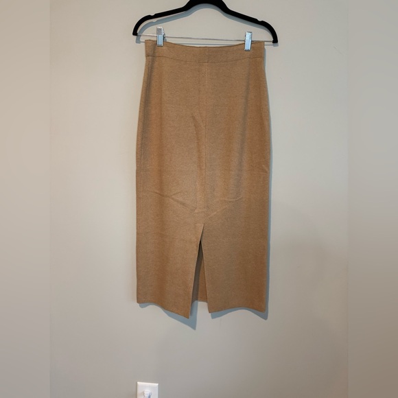 Aritzia The Group Babaton Tan Midi Skirt - Picture 8 of 14